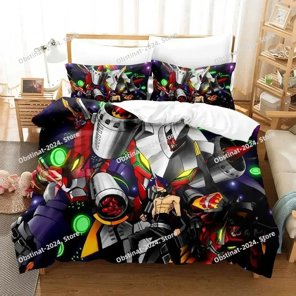 Tengen Toppa Gurren Lagann Bedding Set Single Twin Full Queen King Size Bed Set Adult Kid Bedroom Duvetcover Sets 3D Print Anime
Tengen Toppa Gurren Lagann Bedding Set Single Twin Full Queen King Size Bed Set Adult Kid Bedroom Duvetcover Sets 3D Print Anime