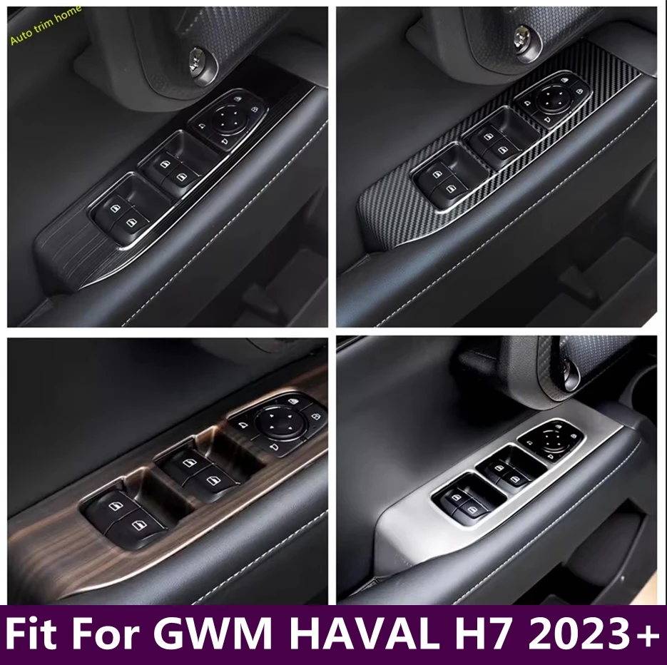 Inner Door Window Glass Lift Control Switch Button Cover Trim For GWM HAVAL H7 2023 2024 2025 Left Hand Drive Auto Accessories
Inner Door Window Glass Lift Control Switch Button Cover Trim For GWM HAVAL H7 2023 2024 2025 Left Hand Drive Auto Accessories