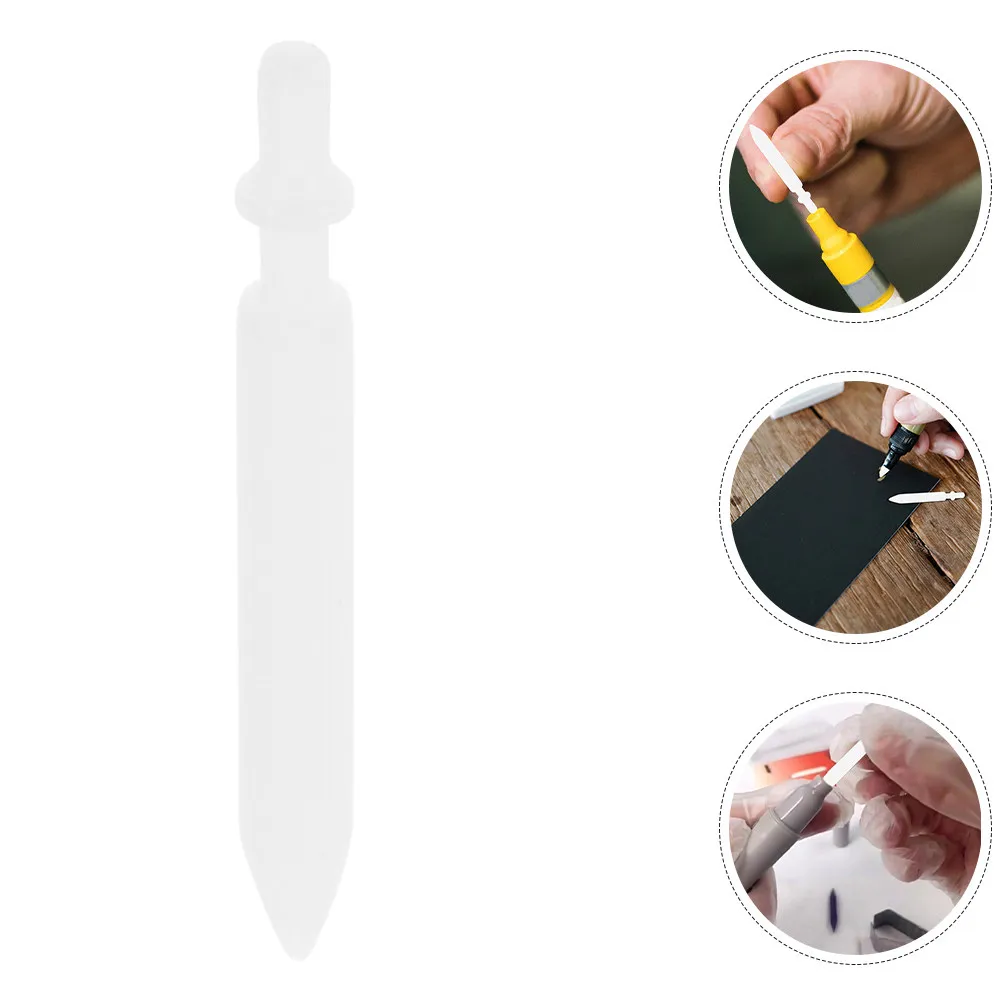 40Pcs Replacement Pen Tips 0.7mm Nylon Fine Nib Marker Acrylic Paint Pen Refill Drawing Writing Marking Tips Erasable Pens
40Pcs Replacement Pen Tips 0.7mm Nylon Fine Nib Marker Acrylic Paint Pen Refill Drawing Writing Marking Tips Erasable Pens