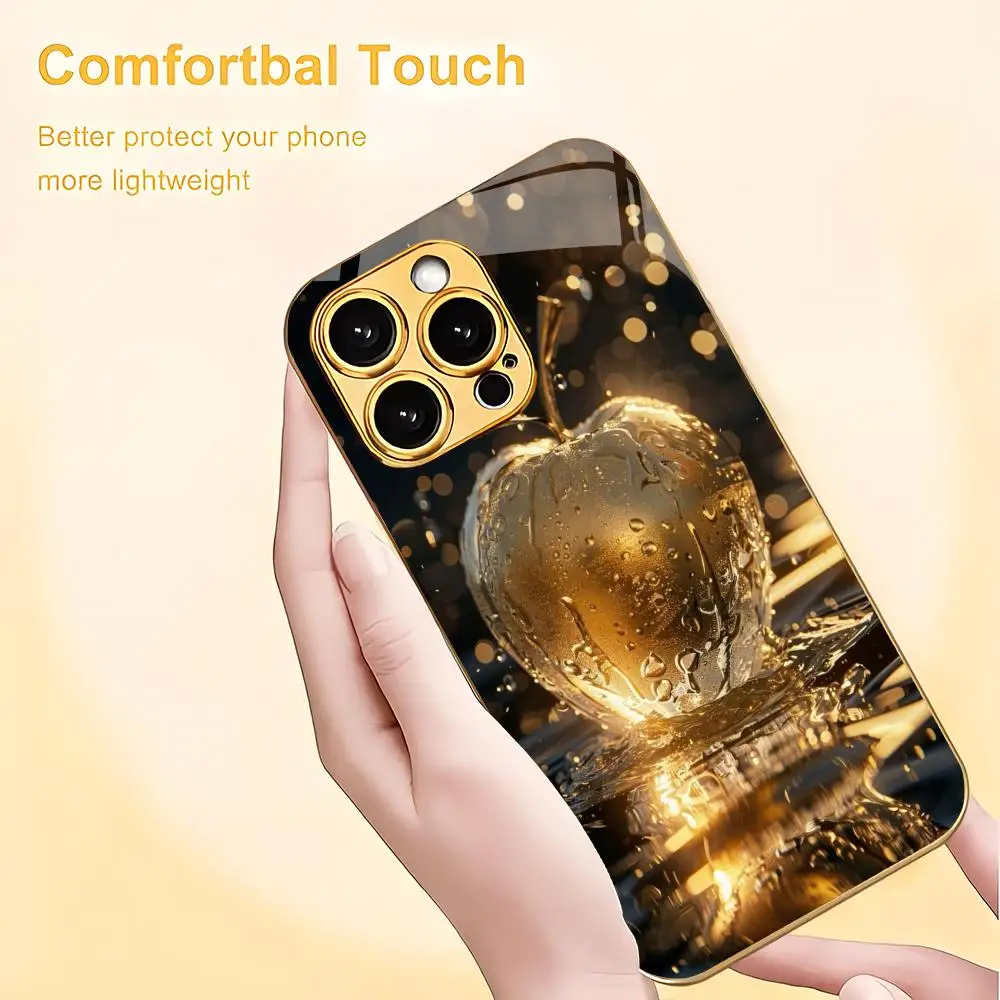 Crystal Water Drop Pattern Phone Case for iPhone 17 16 15 14 13 12 Mini 11 Pro MAX Air Plus Luxury Tempered Glass Cover
Crystal Water Drop Pattern Phone Case for iPhone 17 16 15 14 13 12 Mini 11 Pro MAX Air Plus Luxury Tempered Glass Cover