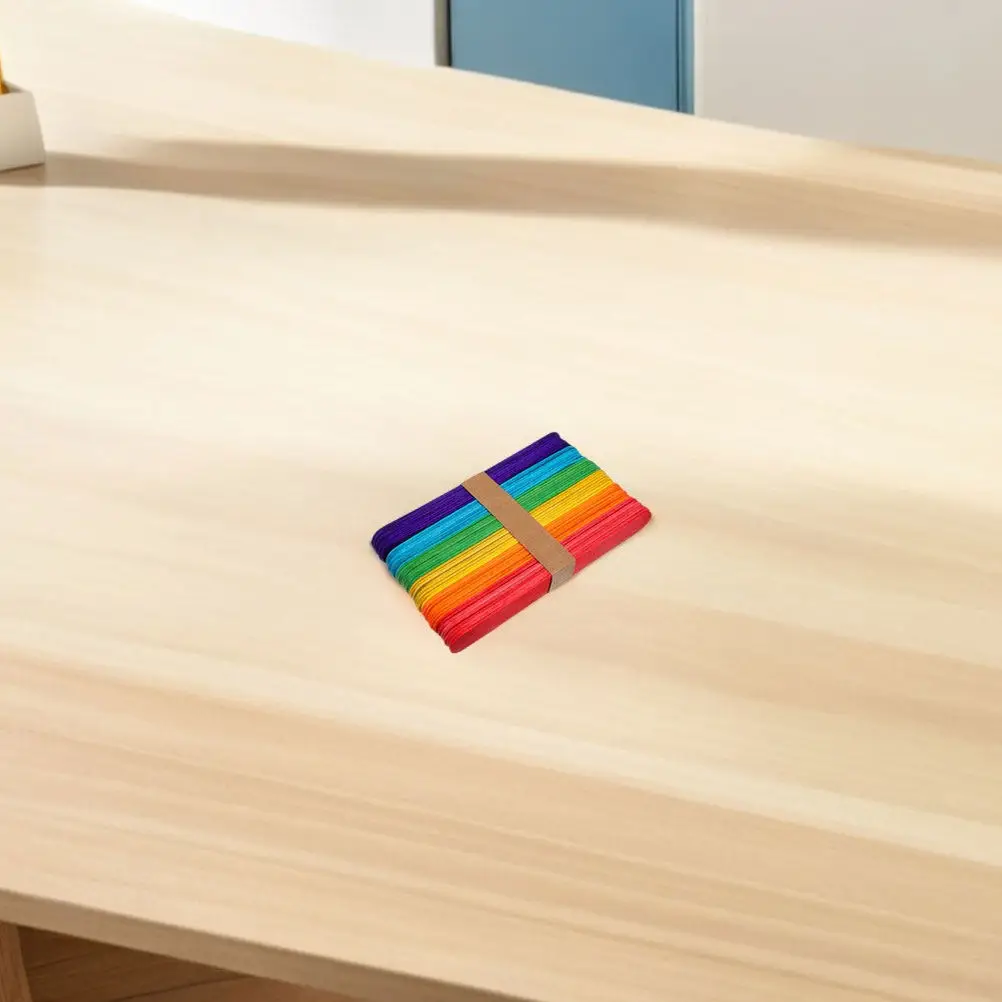 100 шт. разноцветных деревянных палочек для творчества с безопасными гладкими краями, идеально подходят для детских поделок, DIY-моделей, кукол, образовательных школьных проектов и
100 шт. разноцветных деревянных палочек для творчества с безопасными гладкими краями, идеально подходят для детских поделок, DIY-моделей, кукол, образовательных школьных проектов и