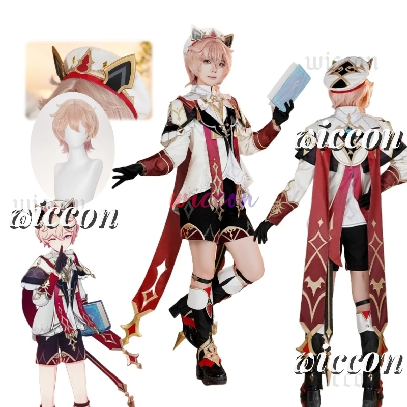Игра Genshin Impact Dahlia Косплей Костюм Mondstadt Shota Милое платье Костюм для вечеринки со шляпой Хэллоуин Униформа 달 степени Одежда
Игра Genshin Impact Dahlia Косплей Костюм Mondstadt Shota Милое платье Костюм для вечеринки со шляпой Хэллоуин Униформа 달 степени Одежда