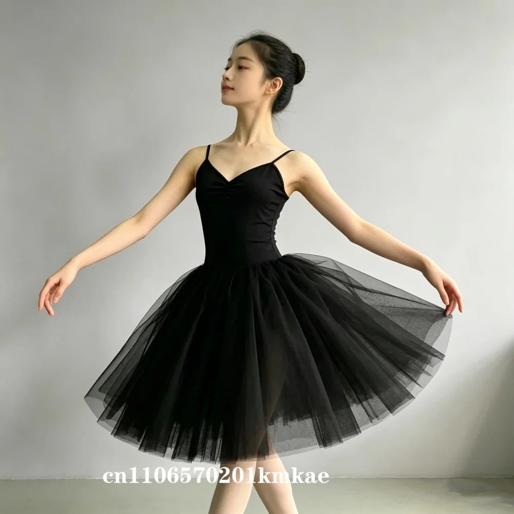 New Women & Girls White Black Swan Ballet Dress Professional Long Tutu Leotard for Ballet Gymnastics & Stage Performance Costume
New Women & Girls White Black Swan Ballet Dress Professional Long Tutu Leotard for Ballet Gymnastics & Stage Performance Costume