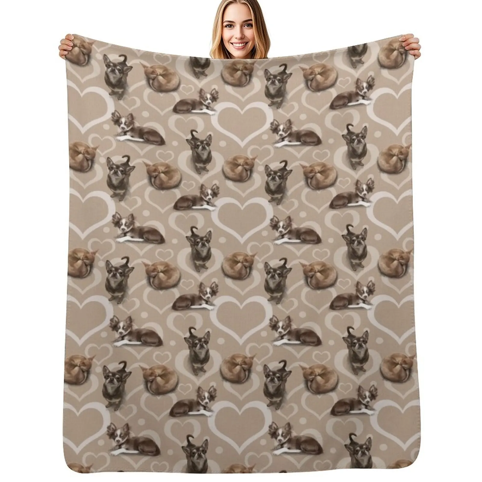 The Chihuahua Throw Blanket Soft Home Decor Blanket for Couch Bedroom
The Chihuahua Throw Blanket Soft Home Decor Blanket for Couch Bedroom