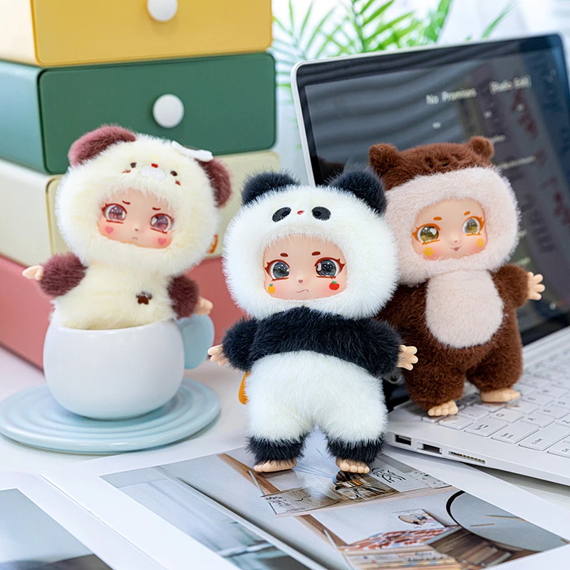 Коллекционная слепая коробка для куклы-животных: с щенком, выдрой и пандой
Коллекционная слепая коробка для куклы-животных: с щенком, выдрой и пандой