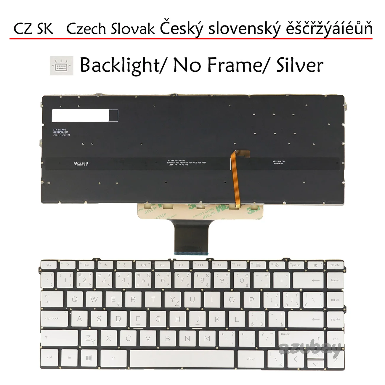 Backlit Keyboard For HP Pavilion 14-ce00 14-dq00 14s-dq00 14t-dq00 14-dh00 14m-dh00 14-fq0 14s-fq0 14z-fq0 14s-fr00 Czech Slovak
Backlit Keyboard For HP Pavilion 14-ce00 14-dq00 14s-dq00 14t-dq00 14-dh00 14m-dh00 14-fq0 14s-fq0 14z-fq0 14s-fr00 Czech Slovak