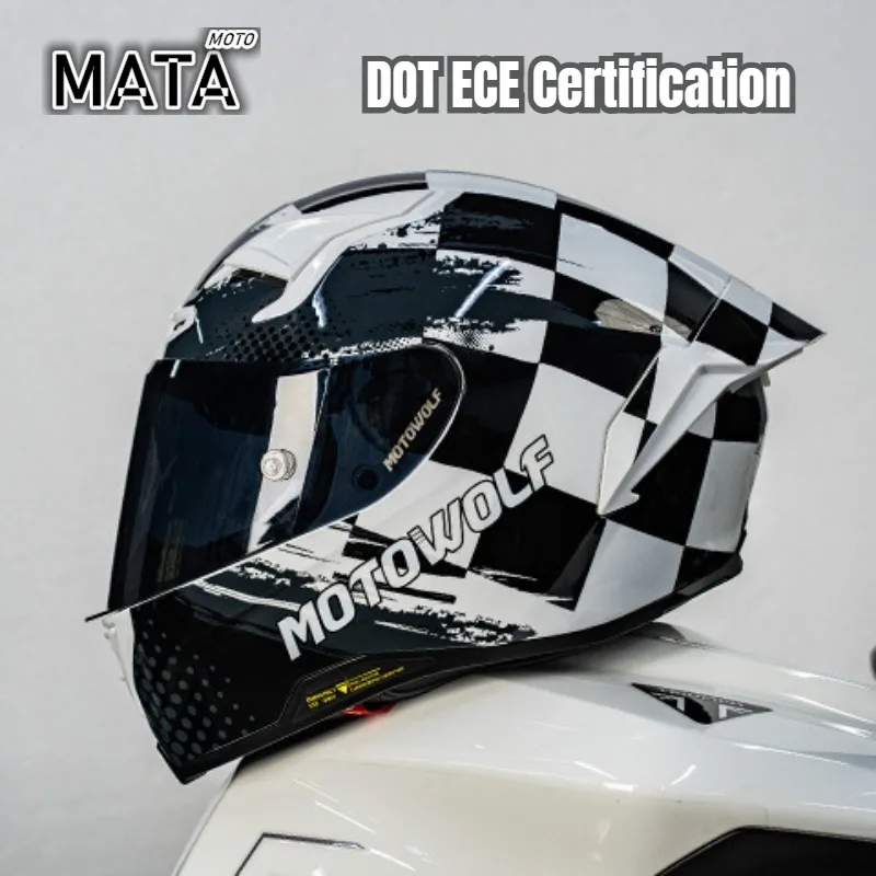 Hot DOT ECE Certification Motorcycle Helmet Full Face Helmets Men Women Dual Lenses Motorbike Racing Helmets Cascos Para Moto
Hot DOT ECE Certification Motorcycle Helmet Full Face Helmets Men Women Dual Lenses Motorbike Racing Helmets Cascos Para Moto