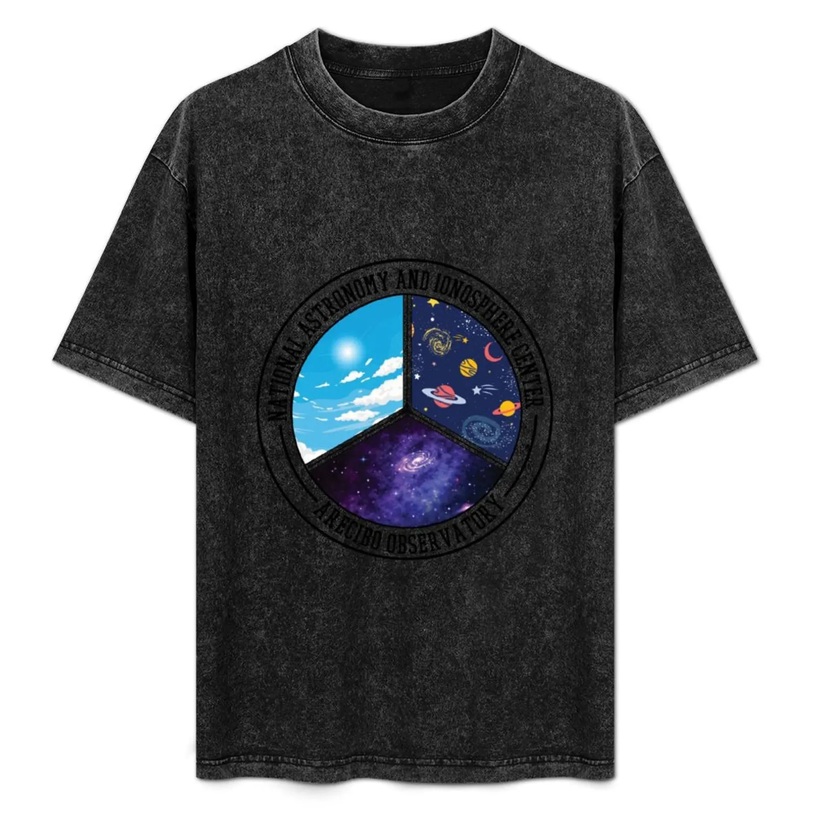 Arecibo Observatory - National Astronomy and Ionosphere Center logo T-Shirt Casual Soft Cotton Short Sleeve Tee
Arecibo Observatory - National Astronomy and Ionosphere Center logo T-Shirt Casual Soft Cotton Short Sleeve Tee