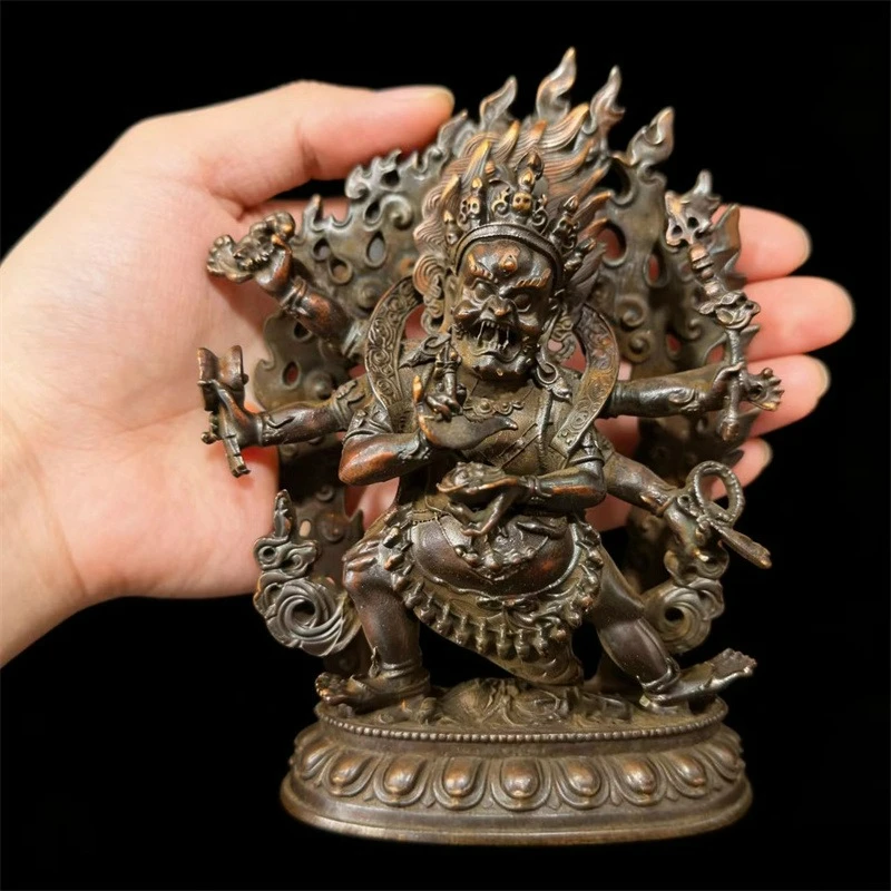 Antique Bronze Tibetan Sixarmed Buddha Creative Home Garden Living Room Entrance Ornaments Miniature Statue Tea Pet Crafts Gifts
Antique Bronze Tibetan Sixarmed Buddha Creative Home Garden Living Room Entrance Ornaments Miniature Statue Tea Pet Crafts Gifts