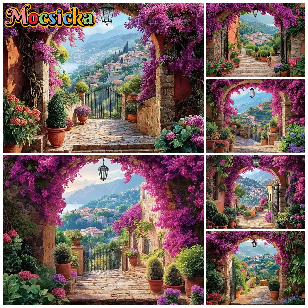 Mocsicka Coastal Town Photography Backdrop Tapestry Purple Archway Backgrounds Travel Photoshoot Wedding Aesthetic Room Decors
Mocsicka Coastal Town Photography Backdrop Tapestry Purple Archway Backgrounds Travel Photoshoot Wedding Aesthetic Room Decors