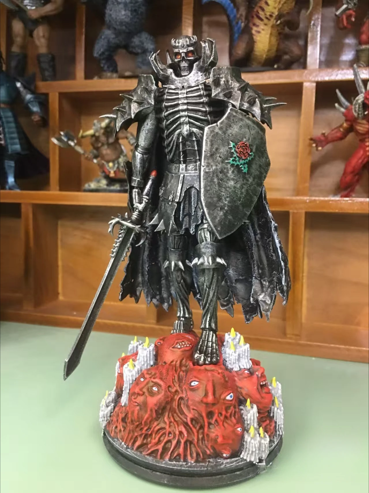 Berserk — Рыцарь-череп — Коллекционная модель игрушки по индивидуальному заказу, 15 см
Berserk — Рыцарь-череп — Коллекционная модель игрушки по индивидуальному заказу, 15 см