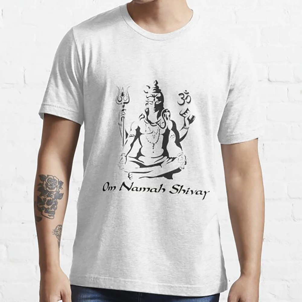 Om Namah Shivaya Hinduism Gods Gift t shirt Hindu Mythology O-Neck short sleeve 100% cotton Graphic clothes All size tops
Om Namah Shivaya Hinduism Gods Gift t shirt Hindu Mythology O-Neck short sleeve 100% cotton Graphic clothes All size tops