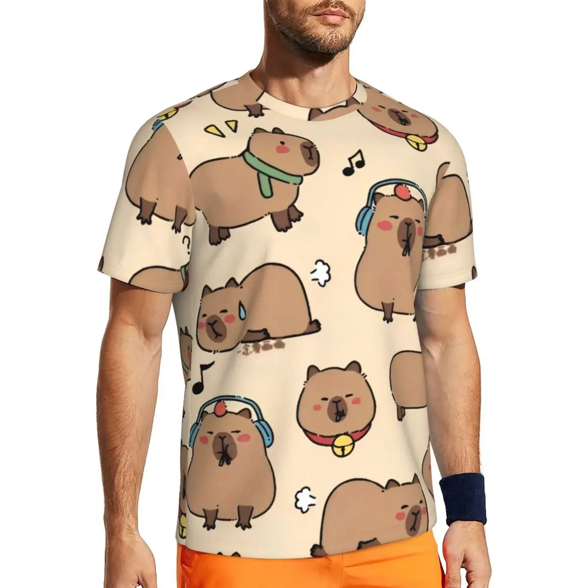 Capibara Lovely Nap T Shirt Beach Y2K Basic T Shirts 2024 Cotton Hip Hop Tshirt For Men Short Sleeve Loose Top Tees
Capibara Lovely Nap T Shirt Beach Y2K Basic T Shirts 2024 Cotton Hip Hop Tshirt For Men Short Sleeve Loose Top Tees