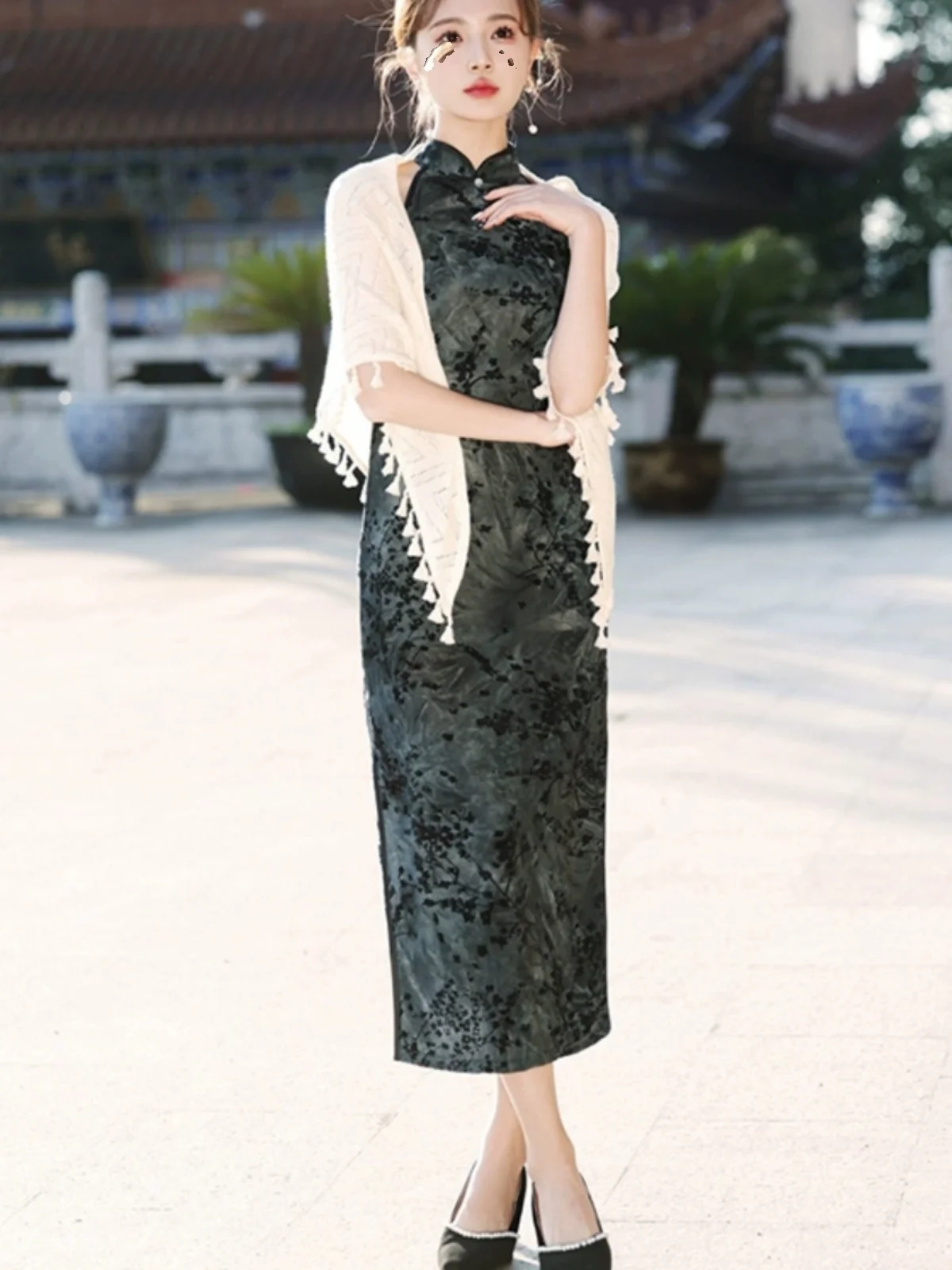 Ele Long Bla Evening Gown Ne Hanging Qipao New Chinese Sle Sexy Summer Dr for Young Women High End Qipao Dr
Ele Long Bla Evening Gown Ne Hanging Qipao New Chinese Sle Sexy Summer Dr for Young Women High End Qipao Dr