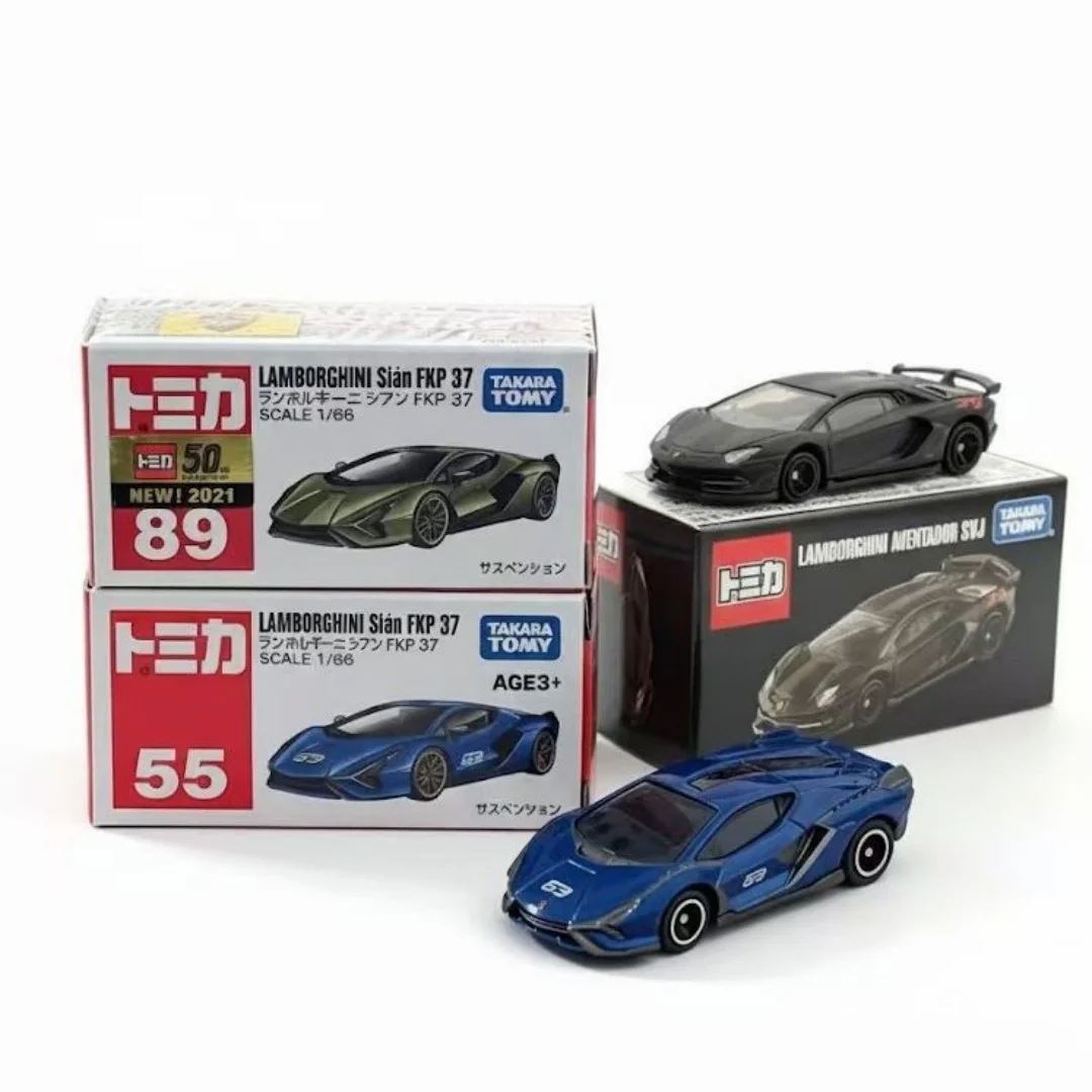 TAKARA TOMY Tomica Коллекционная модель автомобиля №55 Lamborghini Sian FKP 37, литая металлическая машинка, коллекционная модель для демонстрации, игрушка для мальчиков
TAKARA TOMY Tomica Коллекционная модель автомобиля №55 Lamborghini Sian FKP 37, литая металлическая машинка, коллекционная модель для демонстрации, игрушка для мальчиков