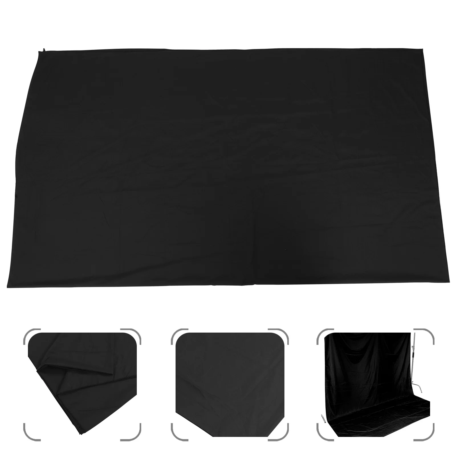 Photography Background Cloth White Black Decor Polyester Cotton Backdrop Fabric Scene Prop Studio Use Reusable
Photography Background Cloth White Black Decor Polyester Cotton Backdrop Fabric Scene Prop Studio Use Reusable
