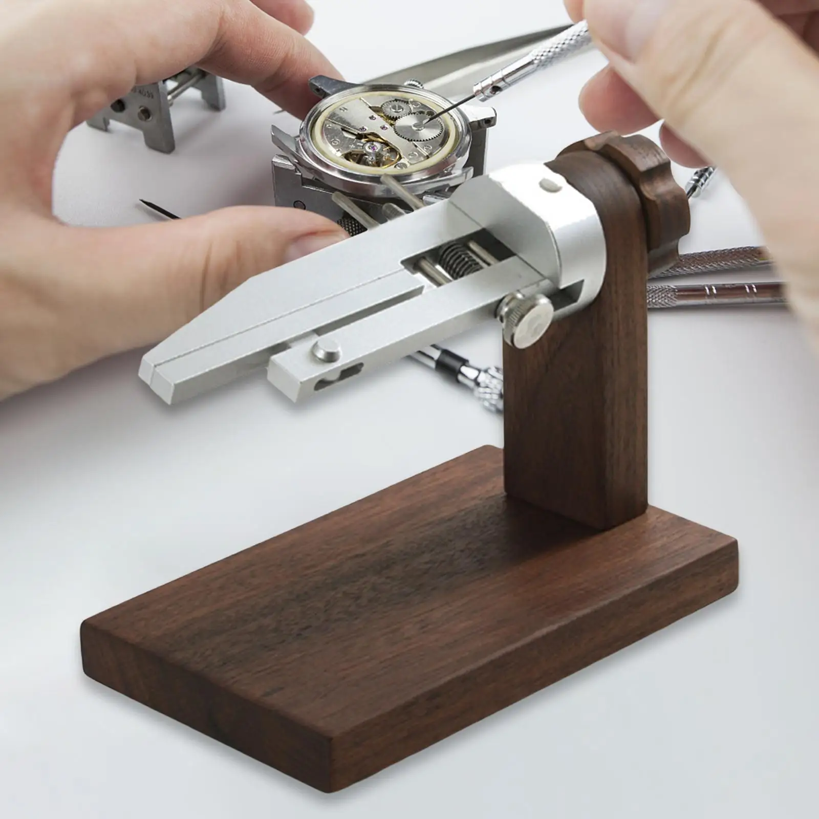 Watch Strap Oiling Auxiliary Clip Tool Professional Easy to Use Fix Flat and Bulging Strap Hand Leather Strap Watch Band Tool
Watch Strap Oiling Auxiliary Clip Tool Professional Easy to Use Fix Flat and Bulging Strap Hand Leather Strap Watch Band Tool