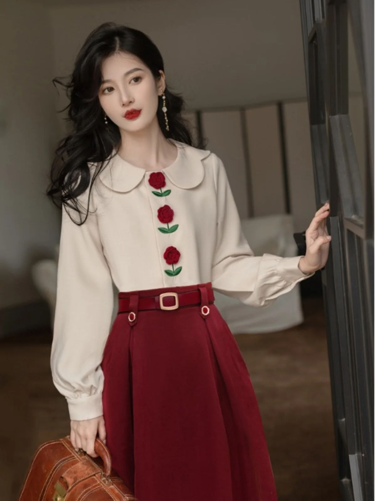 Retro Fashionable Salt Series Two-Piece Set Women's Clothing Whole Set Autumn Wear New 2026 Elegant Maturity Style
Retro Fashionable Salt Series Two-Piece Set Women's Clothing Whole Set Autumn Wear New 2026 Elegant Maturity Style