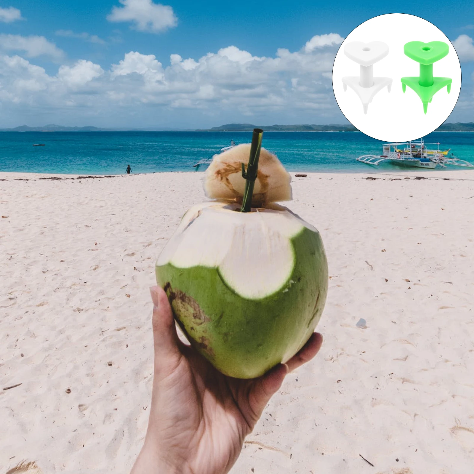 10 Pcs Coconut Opener Cracker for Hole Maker Punch Removing Tool Young Shell Fresh Small Water
10 Pcs Coconut Opener Cracker for Hole Maker Punch Removing Tool Young Shell Fresh Small Water