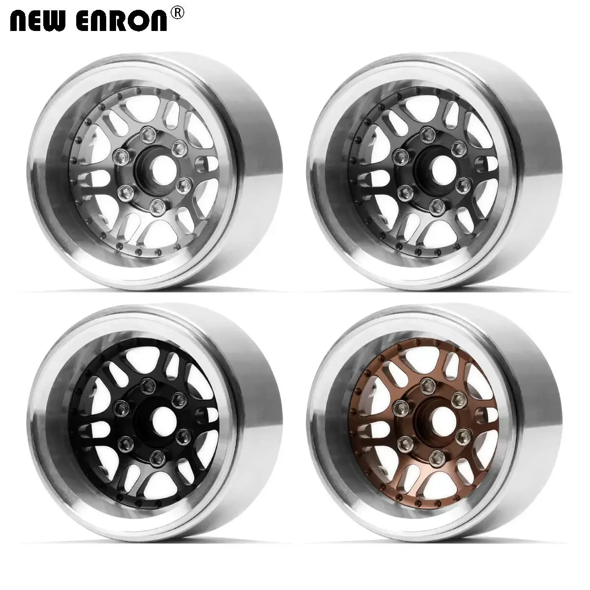 Aluminum Negative Offset 1.9 INCH Beadlock Wheel Rim Hub for 1/10 RC AXIAL SCX10 TRX4 Redcat TRAXXAS
Aluminum Negative Offset 1.9 INCH Beadlock Wheel Rim Hub for 1/10 RC AXIAL SCX10 TRX4 Redcat TRAXXAS