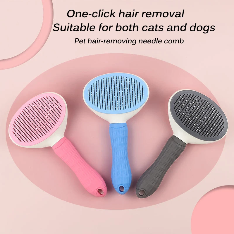 Pet-specific brush cat hair cleaner, dog and cat hair combing magic tool, long-haired cat comb for removing loose hair
Pet-specific brush cat hair cleaner, dog and cat hair combing magic tool, long-haired cat comb for removing loose hair