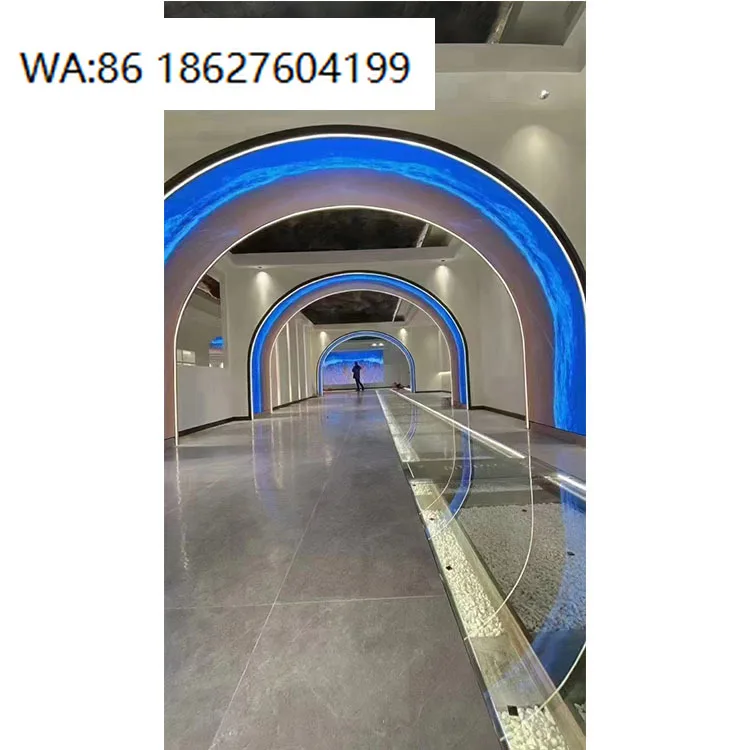LED SignageHongwei Indoor Full Color Flex Advertising Circular Column Pillar Curved Programmable Panel Video Wall P1.2 Flexi
LED SignageHongwei Indoor Full Color Flex Advertising Circular Column Pillar Curved Programmable Panel Video Wall P1.2 Flexi