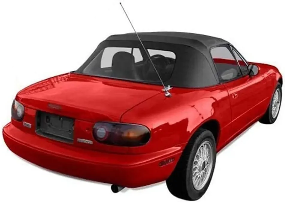 Совместимая трансформируемая верхняя часть Mazda Miata с пластиковым окном Black Cabrio
Совместимая трансформируемая верхняя часть Mazda Miata с пластиковым окном Black Cabrio