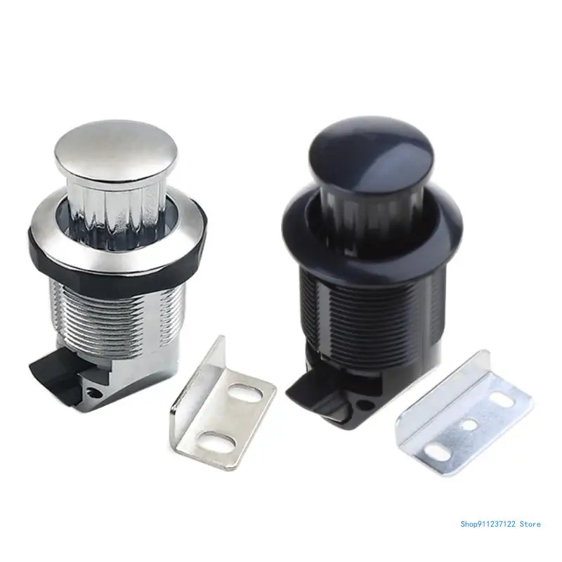 Push Button Cabinet Door Catch Keyless Cupboard Locks for RVs Yachts Campers Furniture Door Lock
Push Button Cabinet Door Catch Keyless Cupboard Locks for RVs Yachts Campers Furniture Door Lock