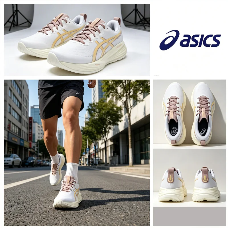 Asics Men Mid-Top Running Shoes, Lightweight Breathable Shock Absorbing Non-slip Comfort Outdoor Athletic Sneakers 1011B960-101
Asics Men Mid-Top Running Shoes, Lightweight Breathable Shock Absorbing Non-slip Comfort Outdoor Athletic Sneakers 1011B960-101