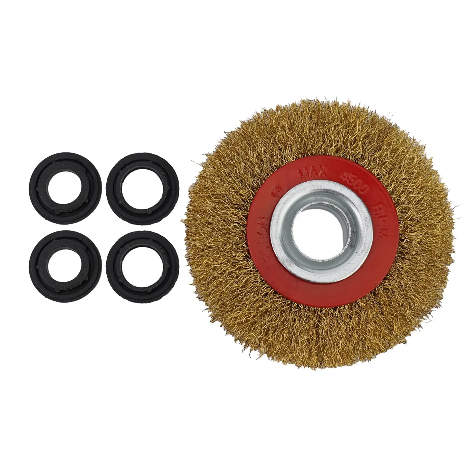 Brush Wheel Brush 0.8in Bore 4Inch Flat Crimped Rust Stainless Steel Wire Wheel Brush Deburring For Angle Grinder
Brush Wheel Brush 0.8in Bore 4Inch Flat Crimped Rust Stainless Steel Wire Wheel Brush Deburring For Angle Grinder