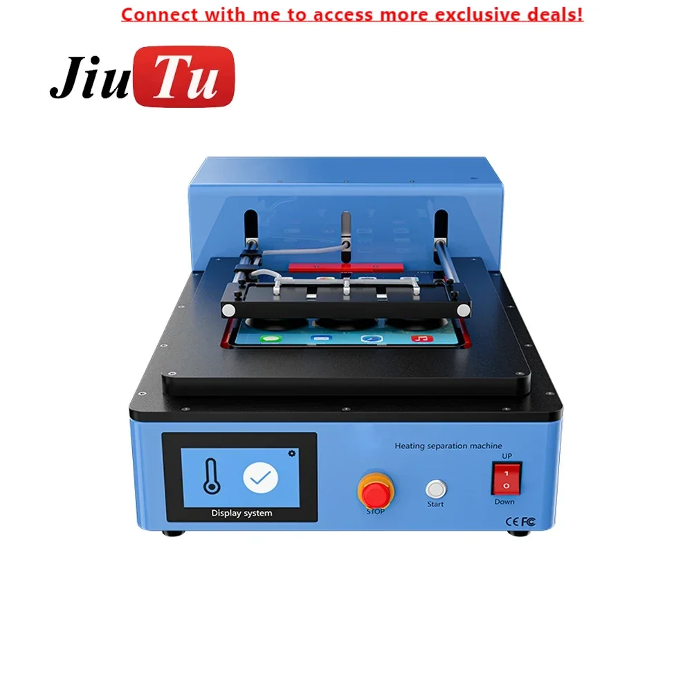 2023 Newest Product JiuTu 288L Tablet LCD Screen Repair Automatic Heating Screen Separator Machine
2023 Newest Product JiuTu 288L Tablet LCD Screen Repair Automatic Heating Screen Separator Machine