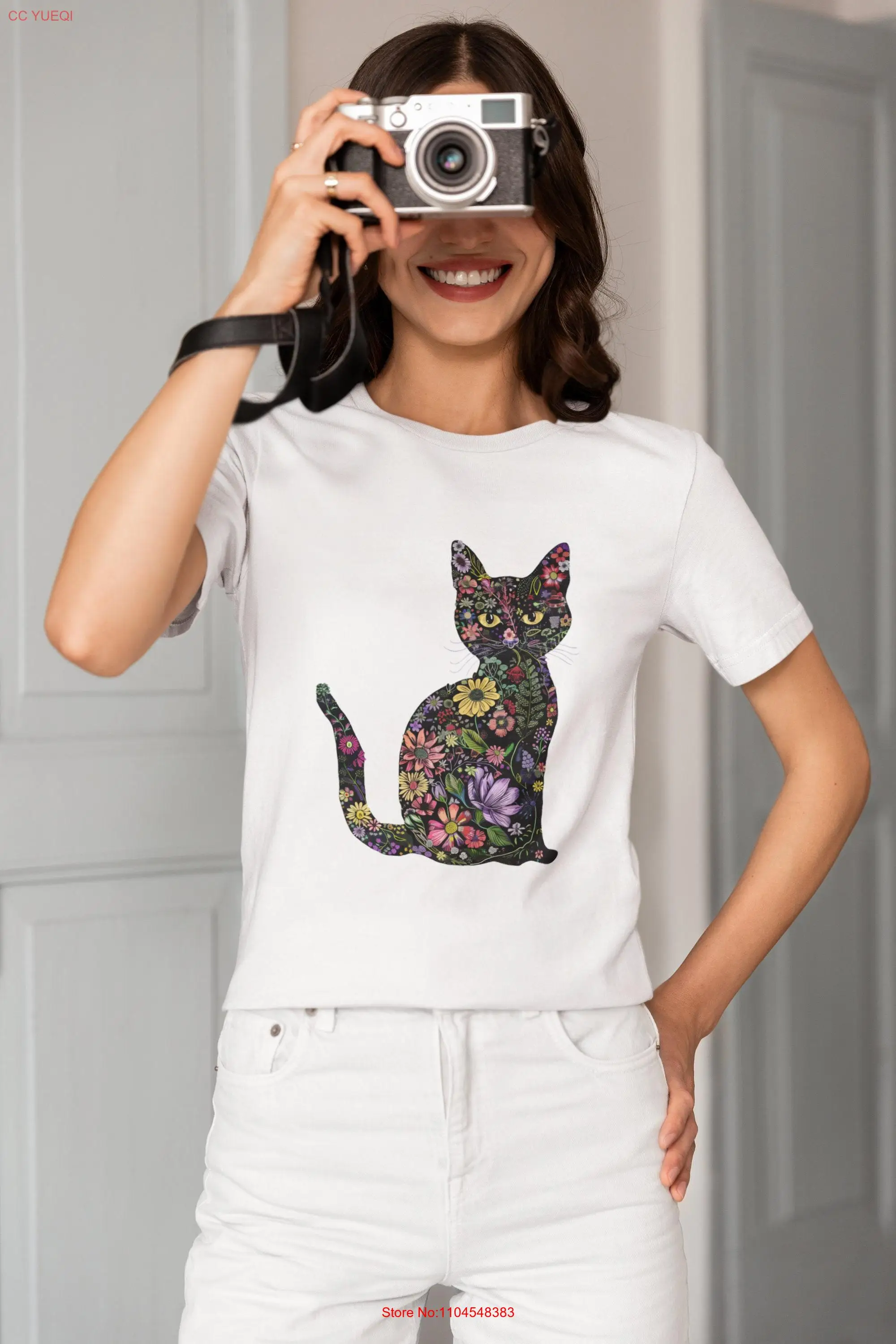 Футболка с цветочным котом, милый любовник, цветочный узор, художественный дизайн, уникальная женская повседневная футболка с длинными или короткими рукавами
Футболка с цветочным котом, милый любовник, цветочный узор, художественный дизайн, уникальная женская повседневная футболка с длинными или короткими рукавами