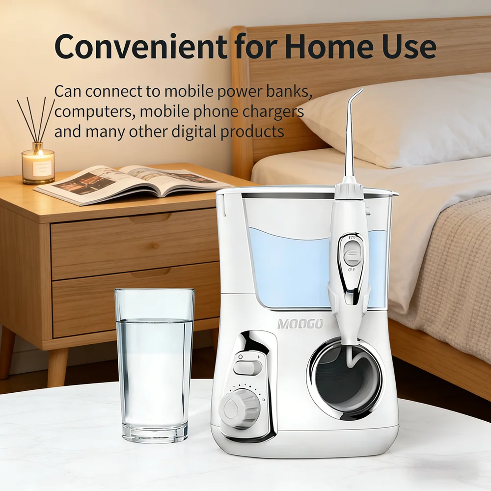 5-Multifunctional-Tip Countertop Water Flosser, Home Dental Oral Irrigator for Gum Care & Braces Support
5-Multifunctional-Tip Countertop Water Flosser, Home Dental Oral Irrigator for Gum Care & Braces Support