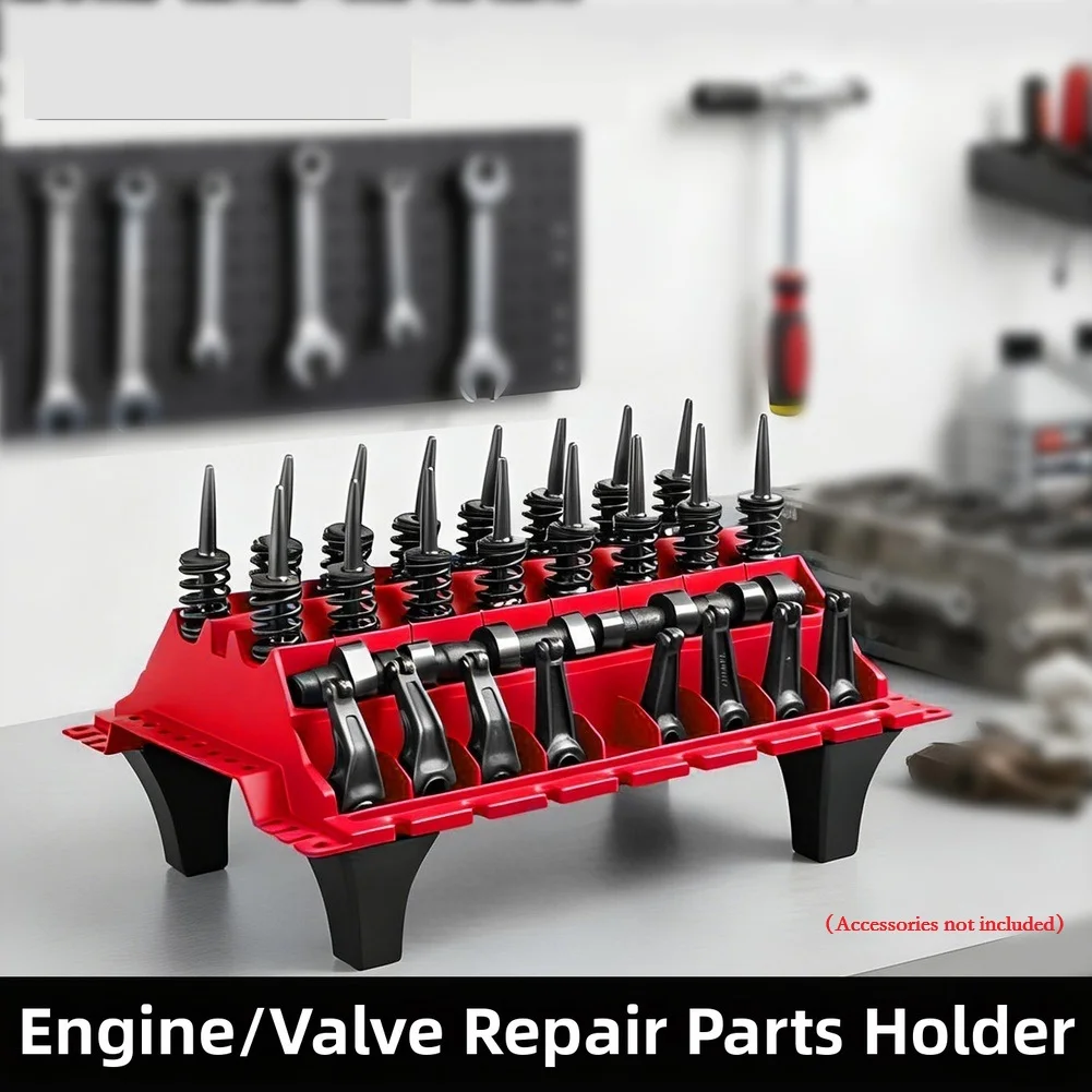 Органайзер-лоток для деталей головки блока цилиндров: клапанов, фиксаторов, распределительных валов. Инструмент для гаража, мастерской, ремонта, сборки и хранения.
Органайзер-лоток для деталей головки блока цилиндров: клапанов, фиксаторов, распределительных валов. Инструмент для гаража, мастерской, ремонта, сборки и хранения.