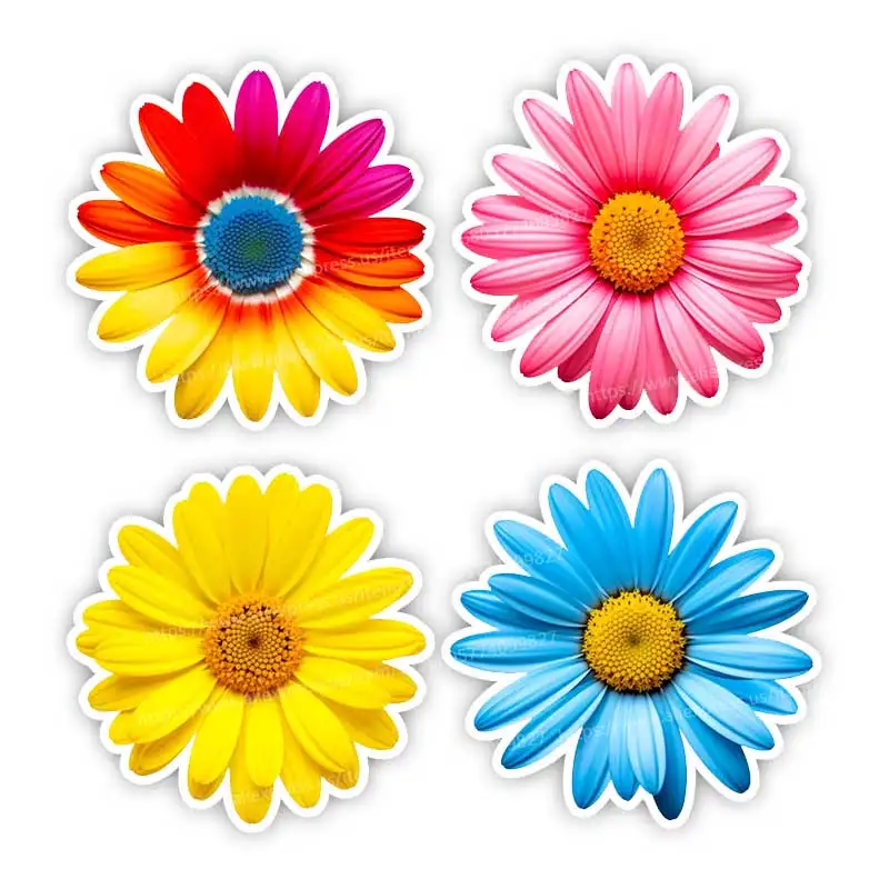 Colorful Daisy Flower Car Sticker Vinyl Decal Waterproof Rear Window Motorcycle Camper Bumper Truck Laptop Decoratio SH803
Colorful Daisy Flower Car Sticker Vinyl Decal Waterproof Rear Window Motorcycle Camper Bumper Truck Laptop Decoratio SH803