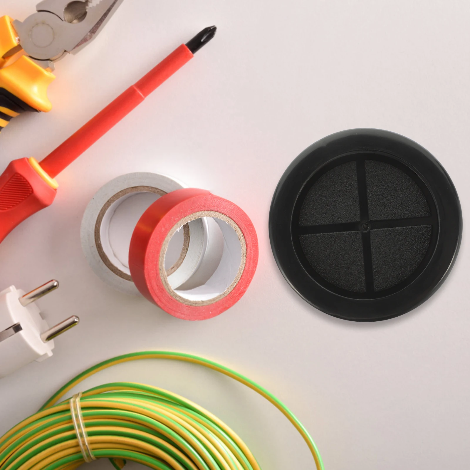 10PCS Double sided Rubber Grommets 42mm Inner Diameter Wire Hole Sealing Coils for Wall Desk Automotive Kitchen Bar Wiring
10PCS Double sided Rubber Grommets 42mm Inner Diameter Wire Hole Sealing Coils for Wall Desk Automotive Kitchen Bar Wiring