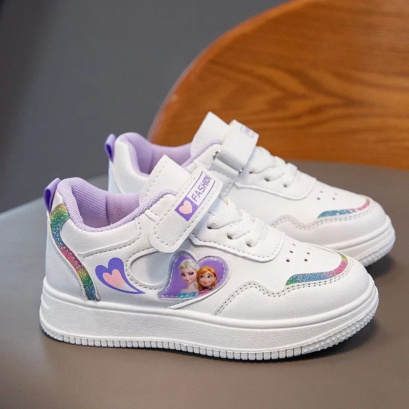 Disney Frozen Elsa New cartoon Sneakers Non-Slip Sole children Casual Shoes Girls sports shoes Fashion Student Board shoes
Disney Frozen Elsa New cartoon Sneakers Non-Slip Sole children Casual Shoes Girls sports shoes Fashion Student Board shoes