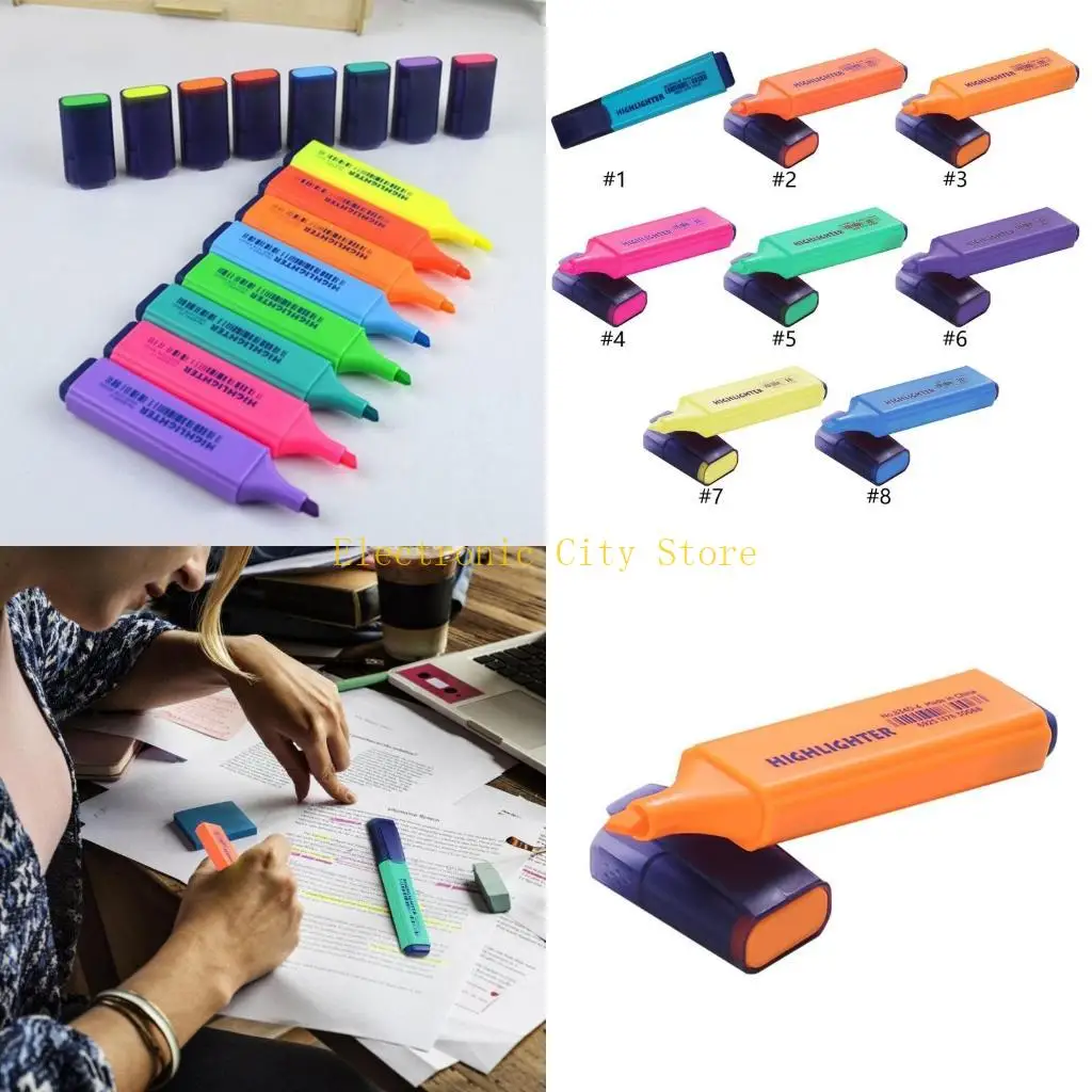 Fluorescent Marker with Chiseled Tip For Card Making Scrapbooking Journal HU8D
Fluorescent Marker with Chiseled Tip For Card Making Scrapbooking Journal HU8D
