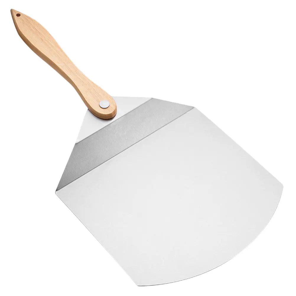 Cake Transfer Spatula Stainless Steel Wood Folding Shovel Baking Kitchen Tool Pizza Dessert Bread Storage Hanging Practical
Cake Transfer Spatula Stainless Steel Wood Folding Shovel Baking Kitchen Tool Pizza Dessert Bread Storage Hanging Practical