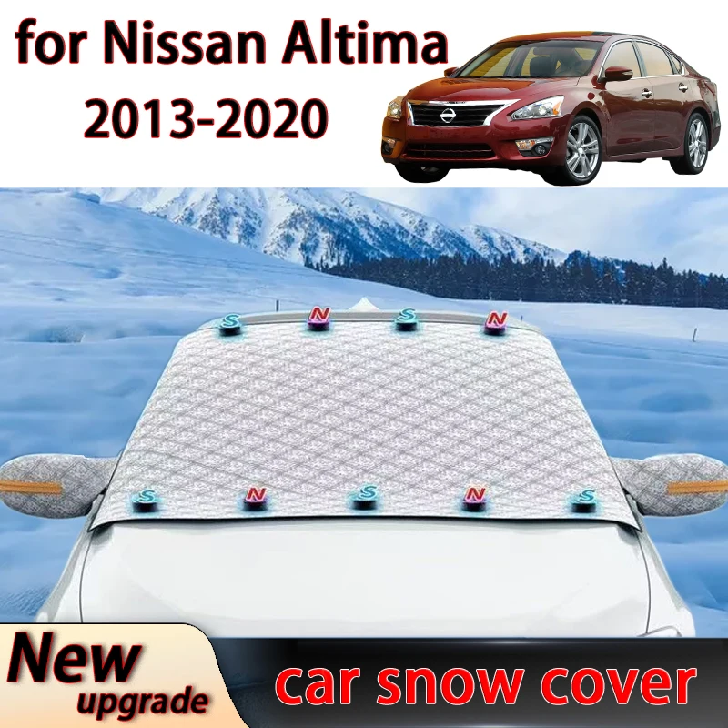 for Nissan Altima 2013-2020 Car Snow Shield Shade Outdoor Winter Front Windshield Window Freeze Frost Cover Sunshade Accessories
for Nissan Altima 2013-2020 Car Snow Shield Shade Outdoor Winter Front Windshield Window Freeze Frost Cover Sunshade Accessories