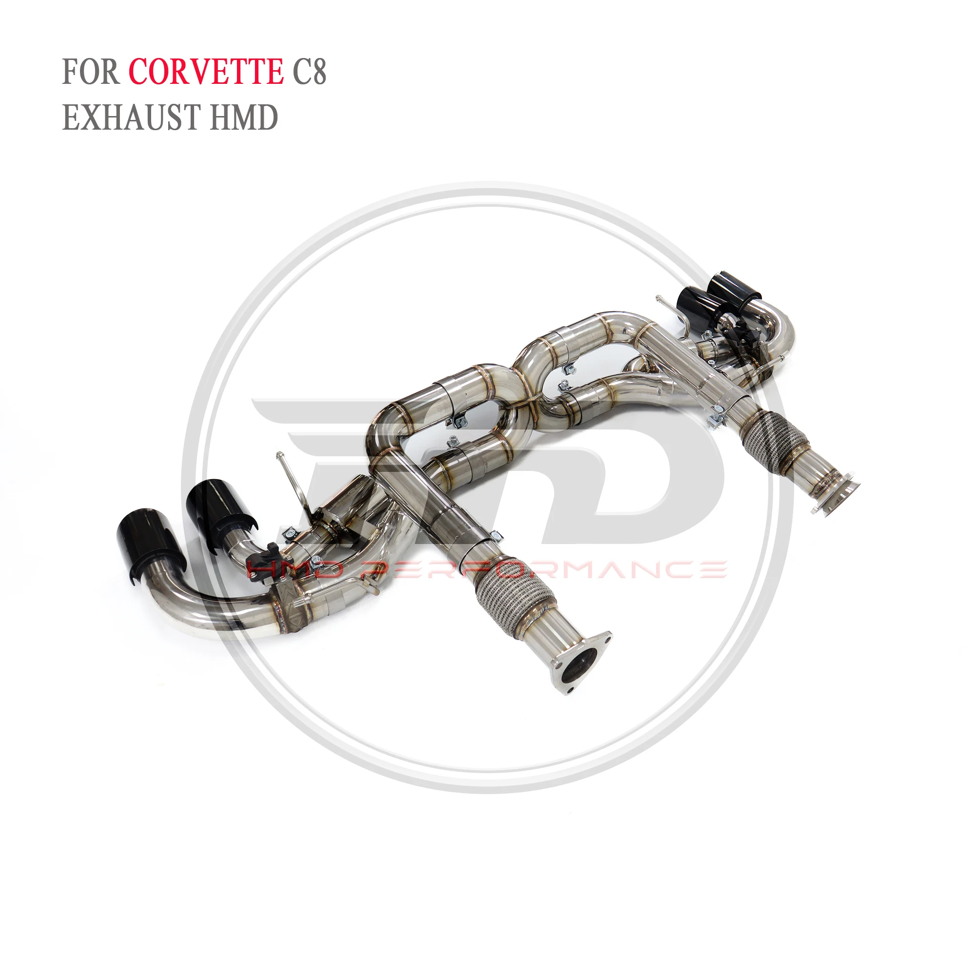 Exhaust System For Corvette C8 Exhaust Catback Stainless Steel Material Bright Surface Valve Exhaust Control HMD
Exhaust System For Corvette C8 Exhaust Catback Stainless Steel Material Bright Surface Valve Exhaust Control HMD