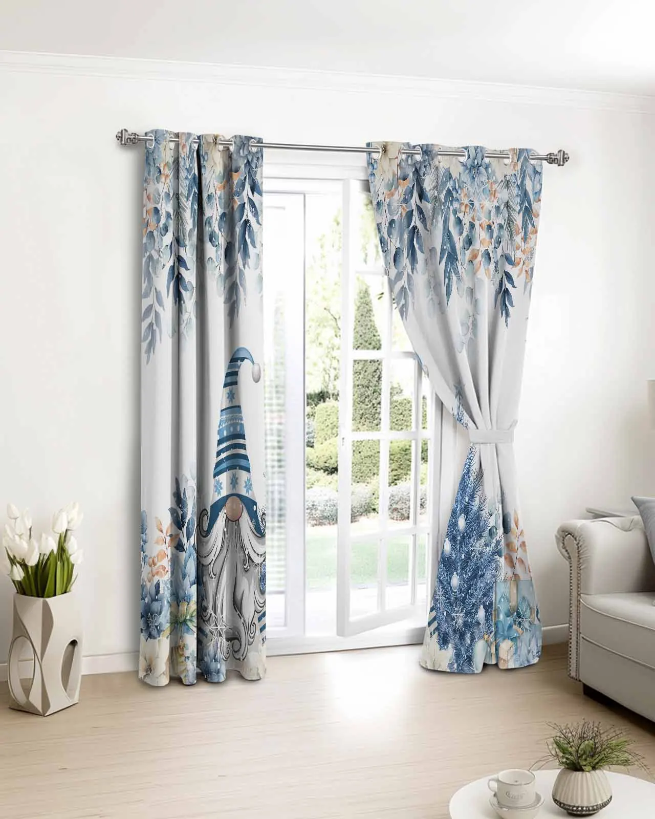 2pcs, 1 panel Eucalyptus Leaves Snowman Gnome Polyester Window Curtains For Living Room Kitchen Bedroom Drapes
2pcs, 1 panel Eucalyptus Leaves Snowman Gnome Polyester Window Curtains For Living Room Kitchen Bedroom Drapes