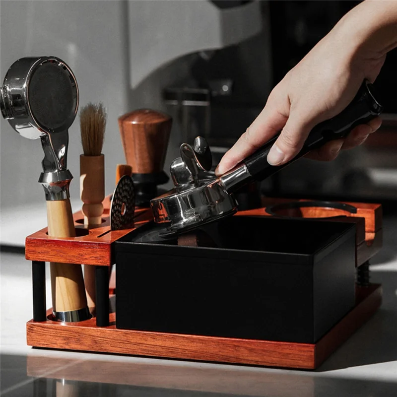 AF93-Espresso Knock Box For 51 54 58Mm Espresso Accessories, Detachable Espresso Organizer Box,Espresso Tamping Station
AF93-Espresso Knock Box For 51 54 58Mm Espresso Accessories, Detachable Espresso Organizer Box,Espresso Tamping Station