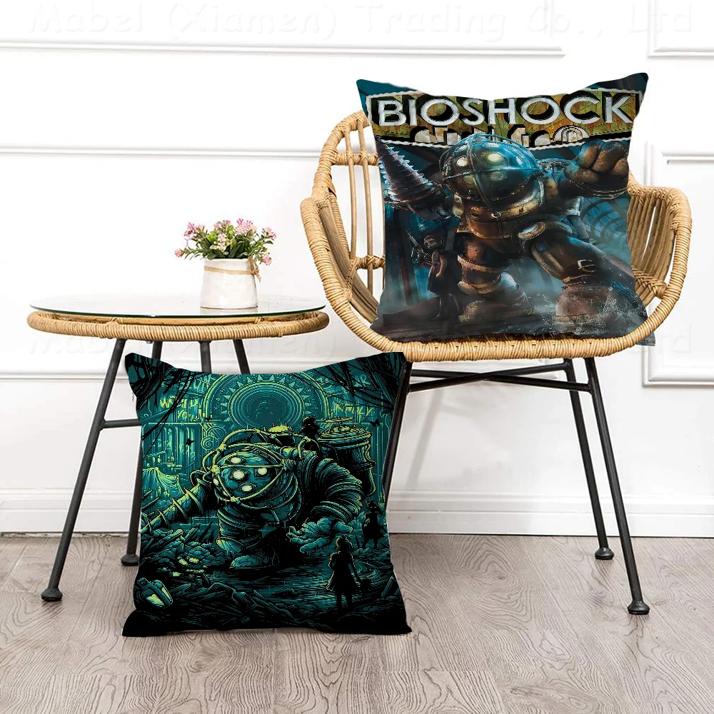 Fanart Game Bioshock Rapture Pillow Cover Sofa Cushion Cover Home Room Decoration Children Gift
Fanart Game Bioshock Rapture Pillow Cover Sofa Cushion Cover Home Room Decoration Children Gift