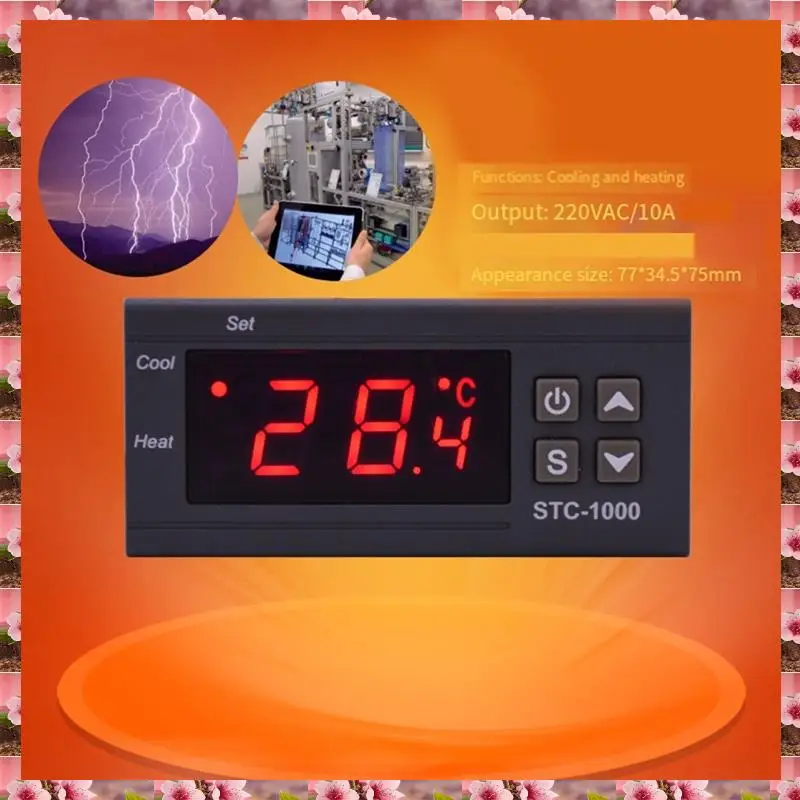 2025 STC 1000 светодиодный цифровой термостат для контроллера температуры инкубатора, реле терморегулятора для систем отопления и охлаждения
2025 STC 1000 светодиодный цифровой термостат для контроллера температуры инкубатора, реле терморегулятора для систем отопления и охлаждения
