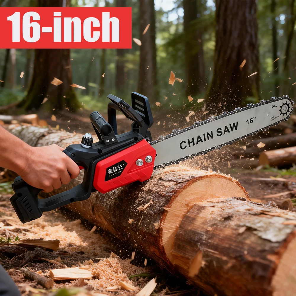 16-дюймовая аккумуляторная электрическая цепная пила, ручная садовая электрическая цепная пила для резки ветвей деревьев для батареи Makita 21 В
16-дюймовая аккумуляторная электрическая цепная пила, ручная садовая электрическая цепная пила для резки ветвей деревьев для батареи Makita 21 В