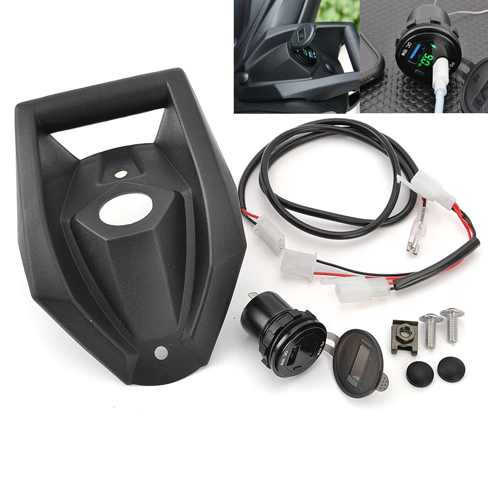 X-MAX 300 USB Charger Socket + Type C Motorcycle Camera Cellphone Fast Charger For Yamaha X-MAX300 2017 - 2024 XMAX300 X MAX 300
X-MAX 300 USB Charger Socket + Type C Motorcycle Camera Cellphone Fast Charger For Yamaha X-MAX300 2017 - 2024 XMAX300 X MAX 300