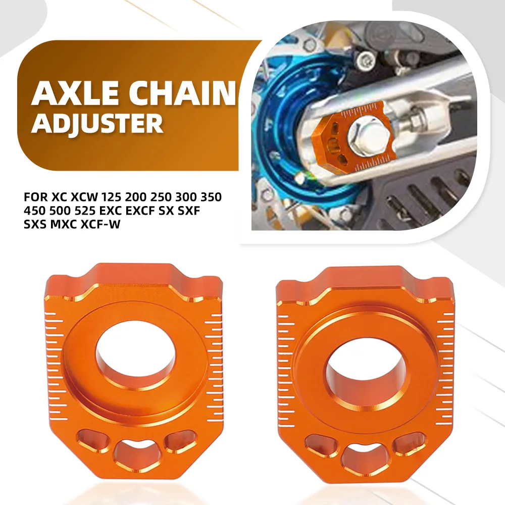 For 125 200 250 300 350 450 500 525 EXC EXCF SX SXF SXS MXC XCF-W XC XCW Motorcycle Chain Adjuster Regulator Slider Block
For 125 200 250 300 350 450 500 525 EXC EXCF SX SXF SXS MXC XCF-W XC XCW Motorcycle Chain Adjuster Regulator Slider Block