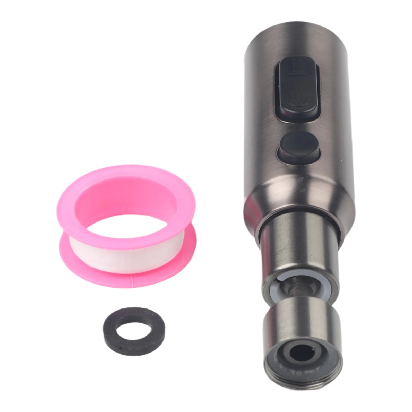 Black Adjustable Spray Head Versatile Kitchen Tap Accessory Faucet Extender 360 Rotatable Faucet Made From ABS Material
Black Adjustable Spray Head Versatile Kitchen Tap Accessory Faucet Extender 360 Rotatable Faucet Made From ABS Material