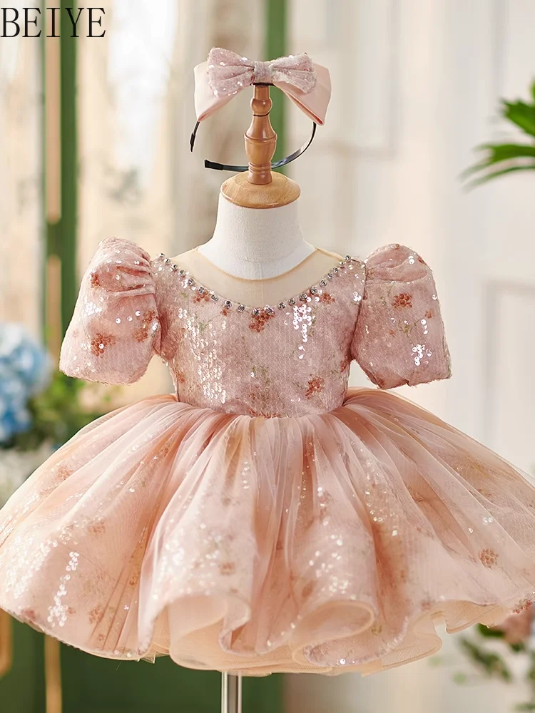Kids Dress Princess Dress for Girl Host Birthday Piano Performance Costume Flower Girl Wedding Tutu Girls Party Dresses Summer
Kids Dress Princess Dress for Girl Host Birthday Piano Performance Costume Flower Girl Wedding Tutu Girls Party Dresses Summer